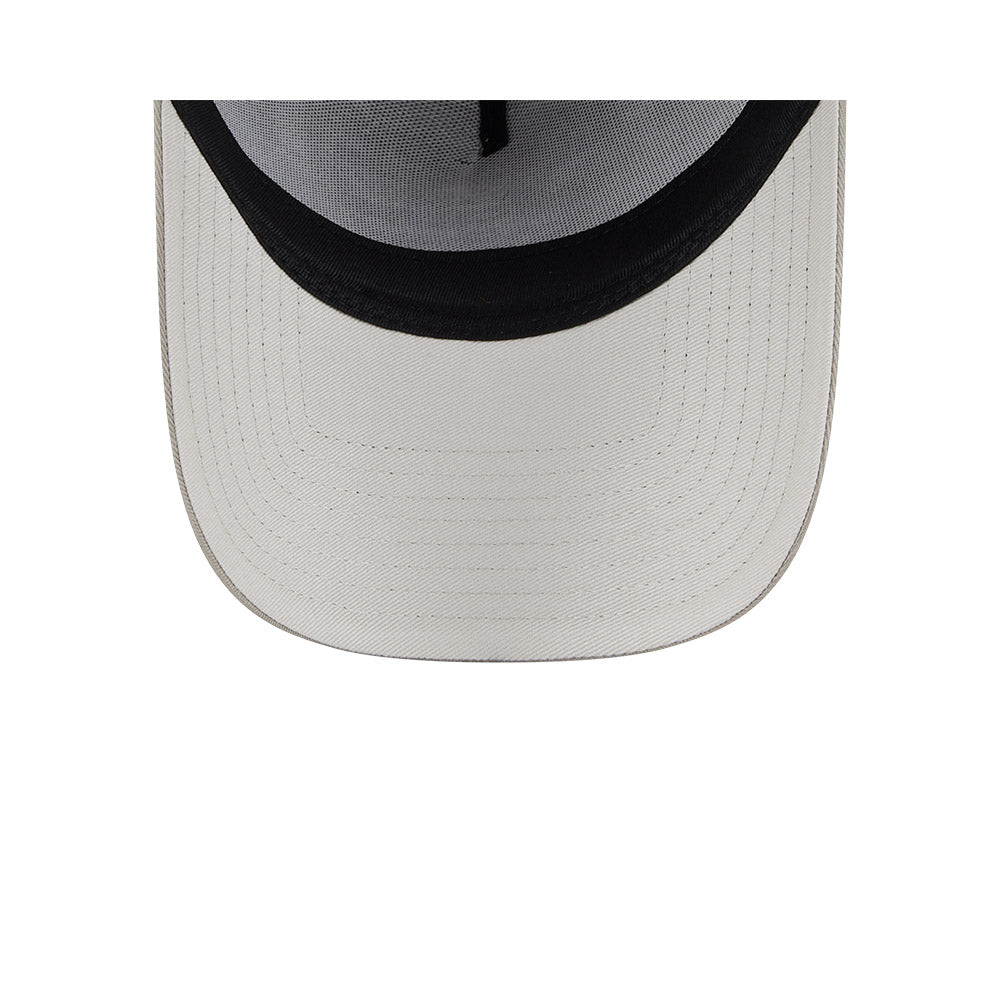 Chicago Bulls Hat - Pebble Stone Grey 9Forty A-Frame NBA Snapback Cap - New Era